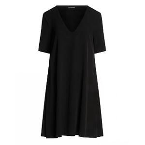 NEW BIANCOGHIACCIO women's mini dress in black